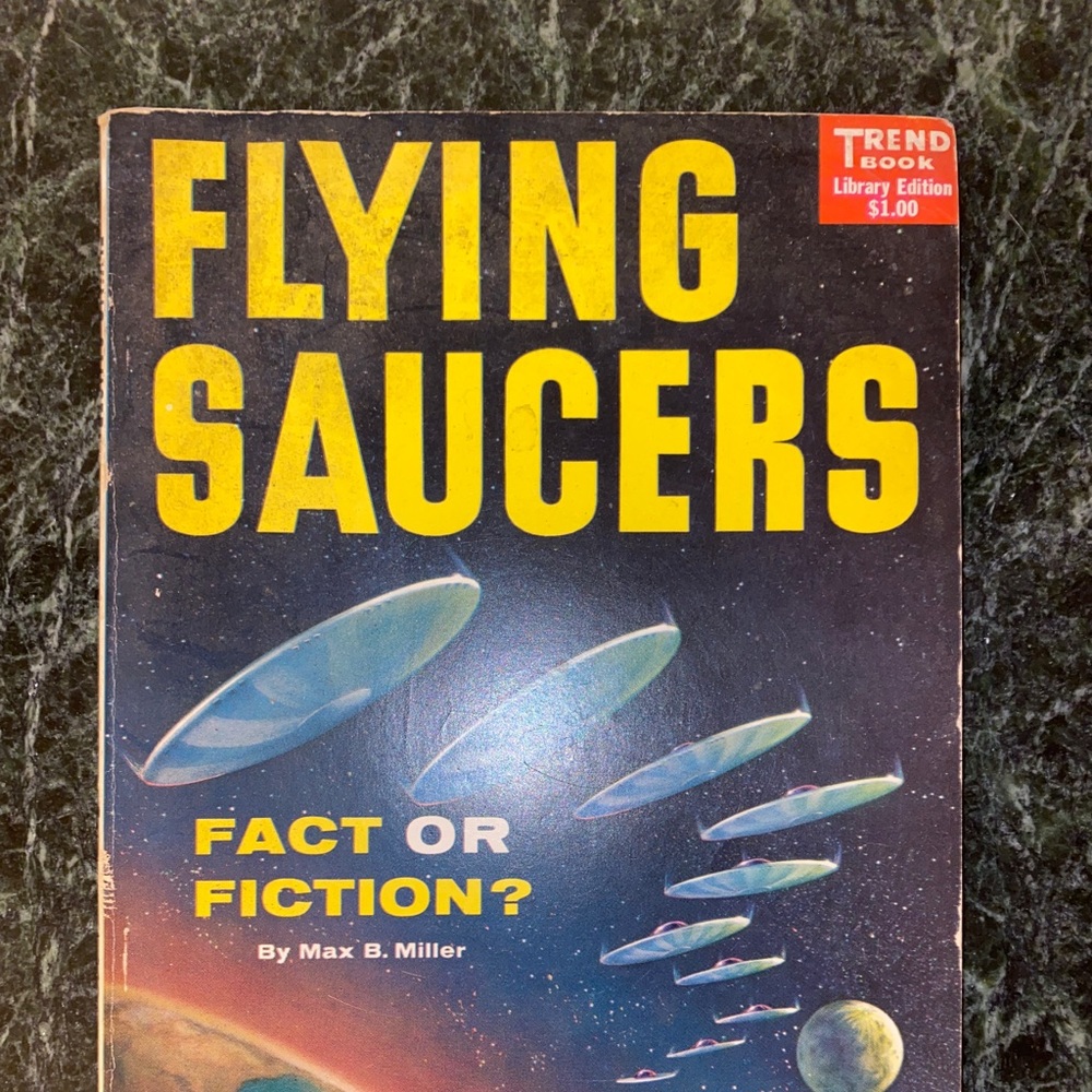 Max Miller edited a UFO magazine, "Saucers," in the 1950s. Flying Saucers